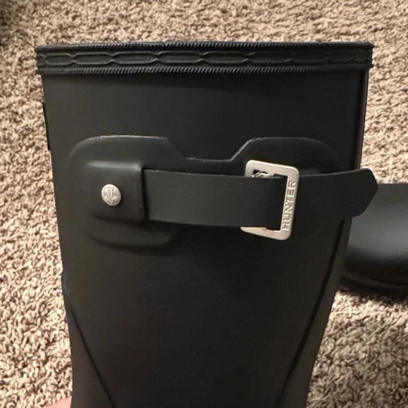 Hunter original Short Black Boots - Picture 2 of 8